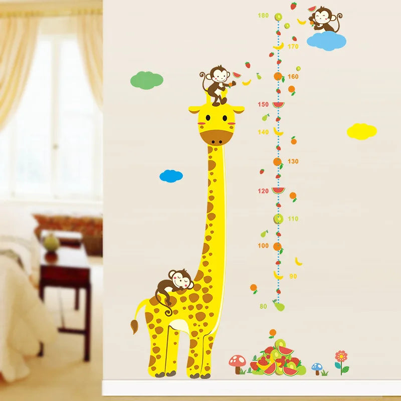 Purilite Select Cartoon Height Measure Wall Sticker