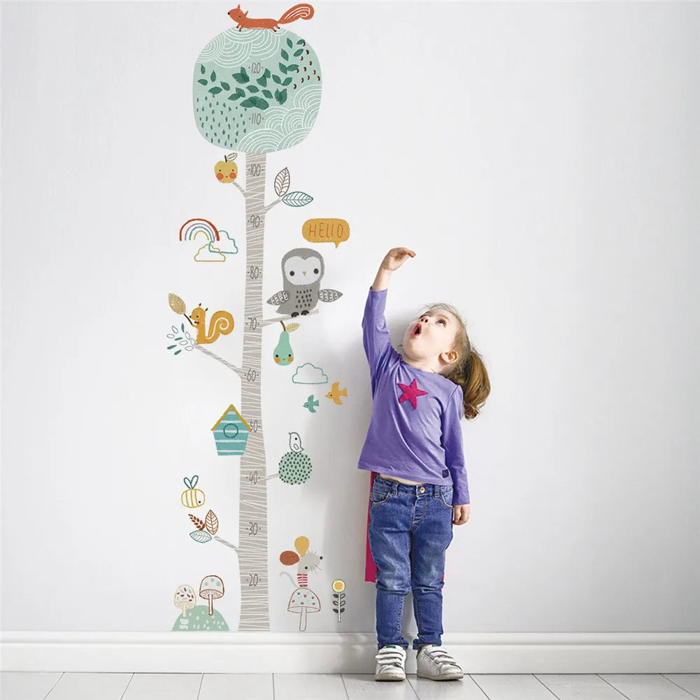 Purilite Select Cartoon Height Measure Wall Sticker