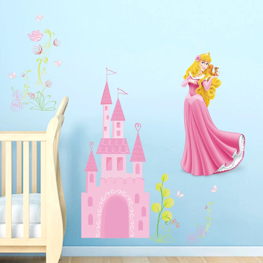 Purilite Select Lovely Castle Princess Wall Stickers