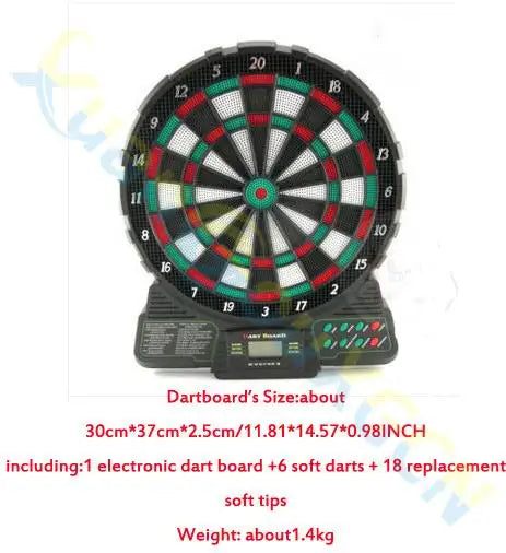 Purilite Select 12-Inch Electronic Dartboard Game Set