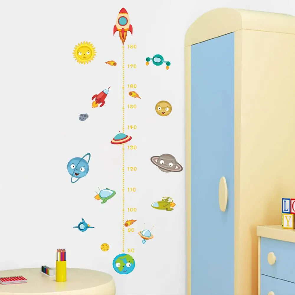 Purilite Select Cartoon Height Measure Wall Sticker