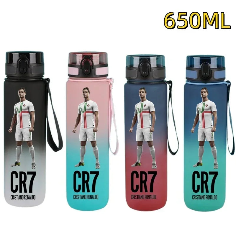 Purilite Select 650ml Cristiano Ronaldo Football Star Water Bottle