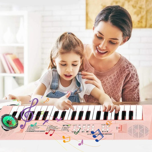 Purilite Select 37 Keys Kids Electronic Piano Organ Keyboard with Microphone