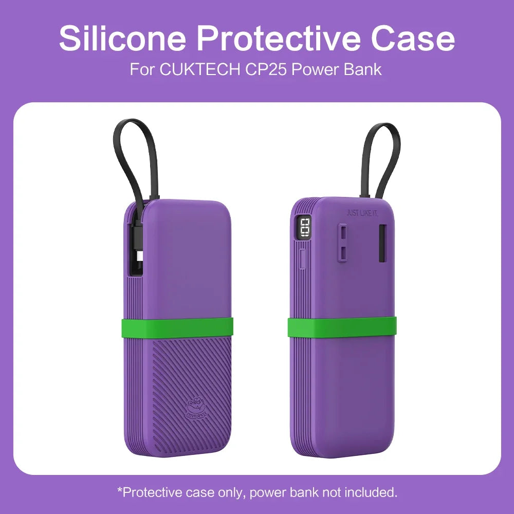 Purilite Select Silicone Case For CUKTECH CP25 20000mAh Power Bank