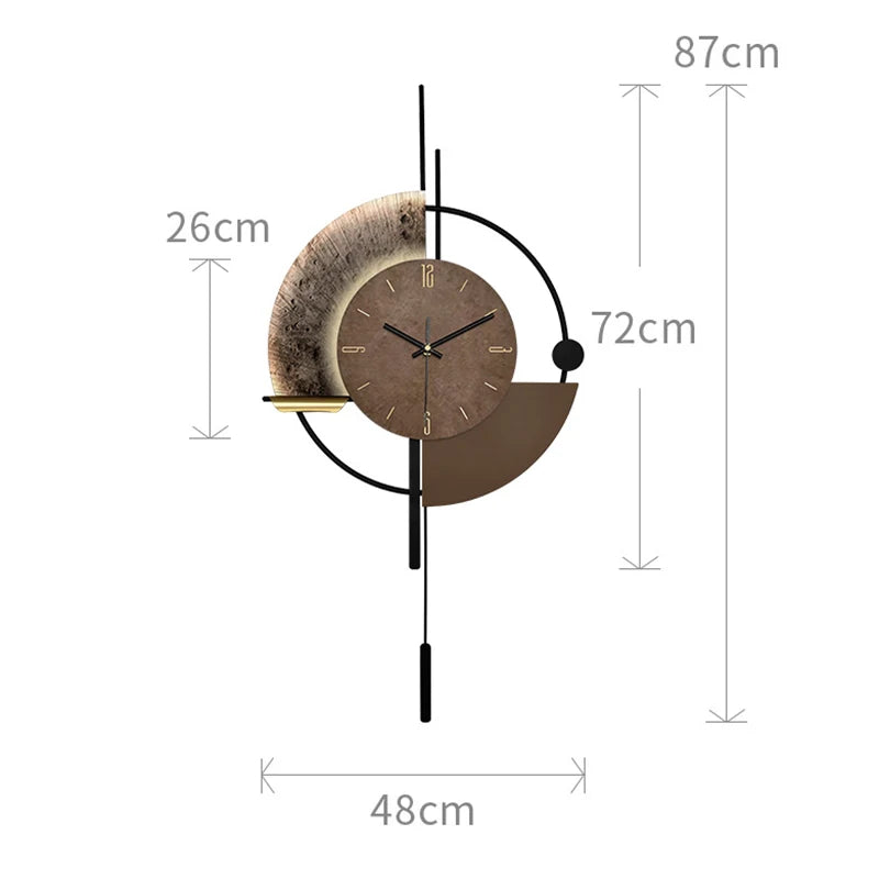 Purilite Select Modern Luxury Wall Clock