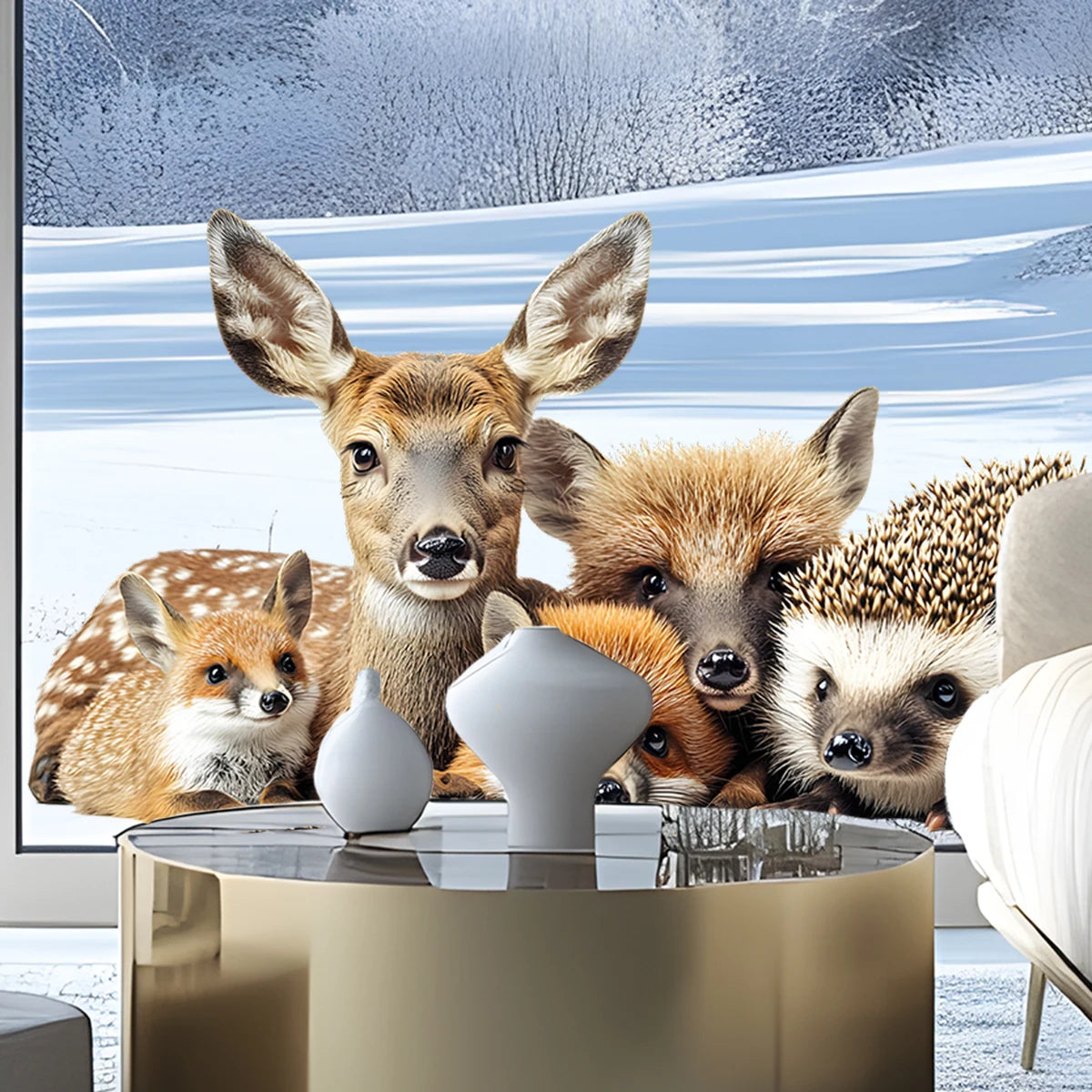 Purilite Select Transparent Animal Glass Sticker