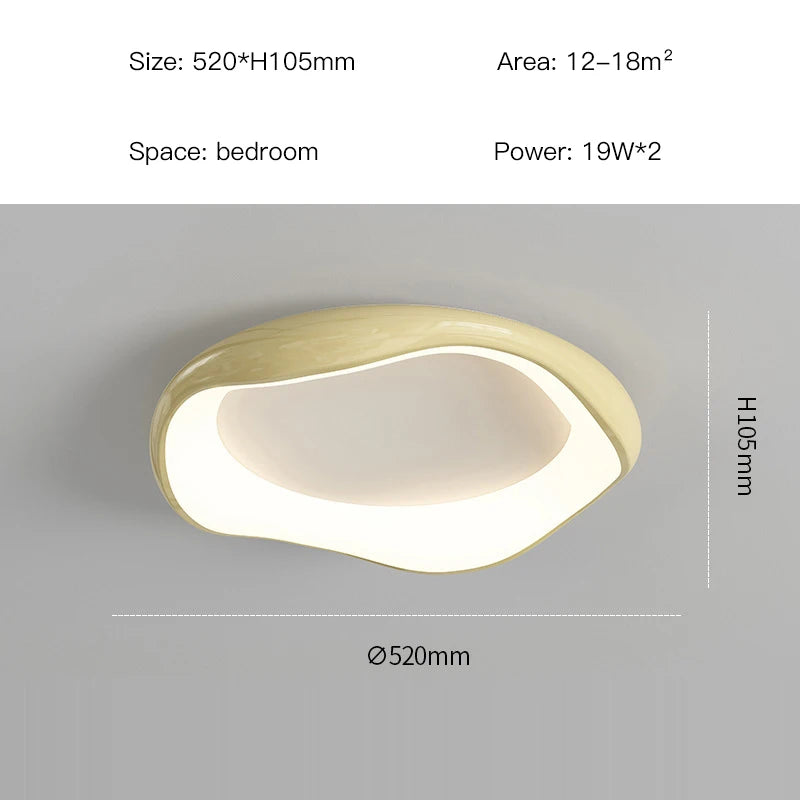 Purilite Select Minimalism Bedroom LED Chandelier