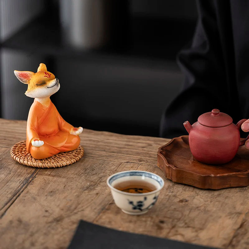 Purilite Select White Nine-Tailed Fox Figurine