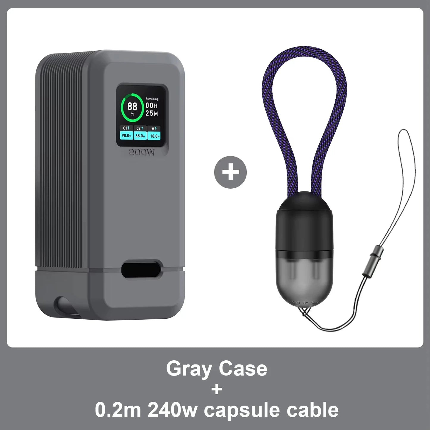Purilite Select Silicone Case for Anker 200W Power Bank