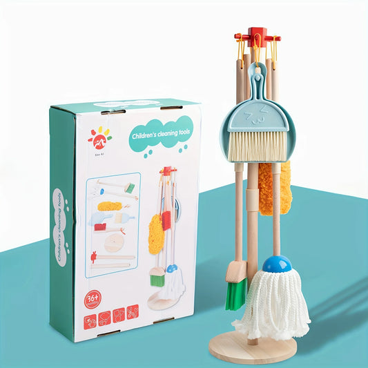 Purilite Select: Wooden kids cleaning set for toddlers