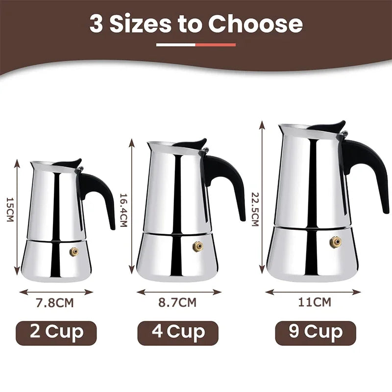 Purilite Select Stainless Steel Espresso Maker