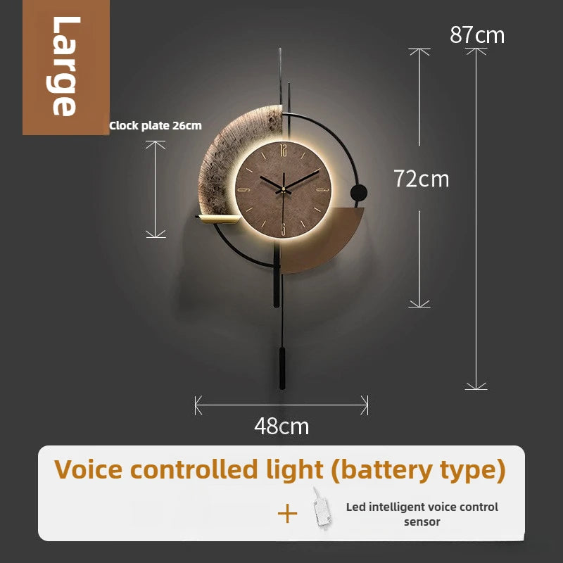 Purilite Select Modern Luxury Wall Clock