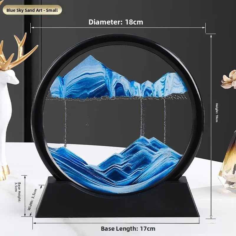 Purilite Select Creative Sandflow Art Clock