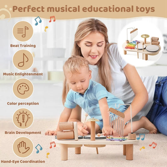 Purilite Select Baby Educational Wooden Aeolian Bells