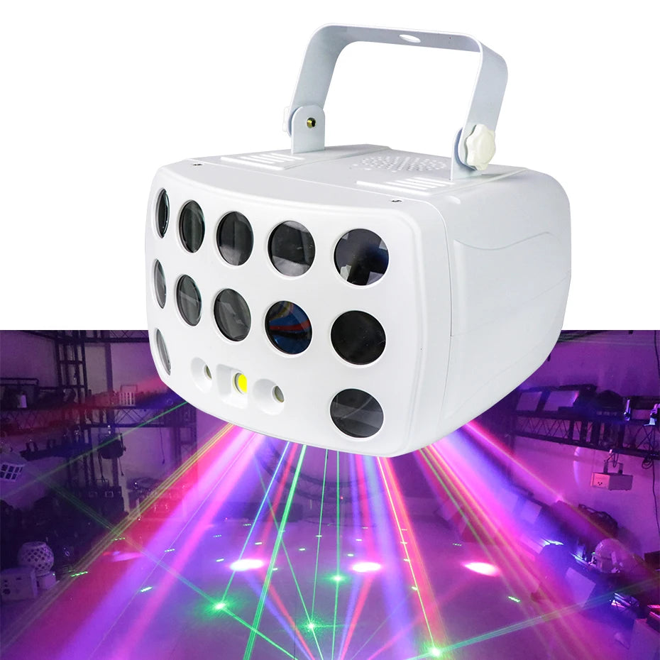 Purilite Select DMX RGBW LED Laser Strobe Light
