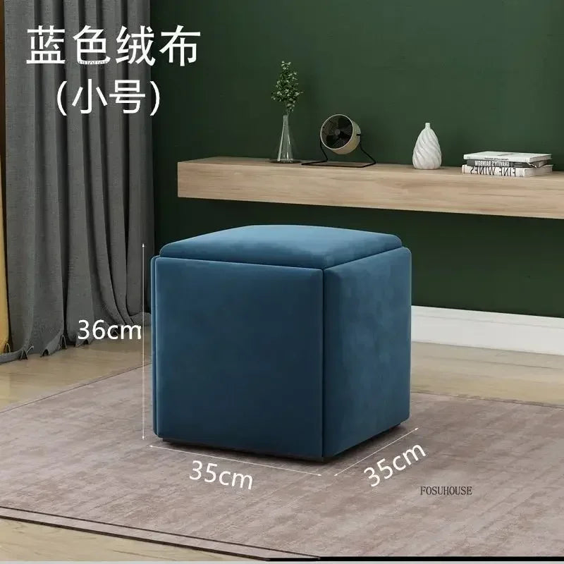Purilite Select Modern 5-in-1 Rubik's Cube Sofa Stool