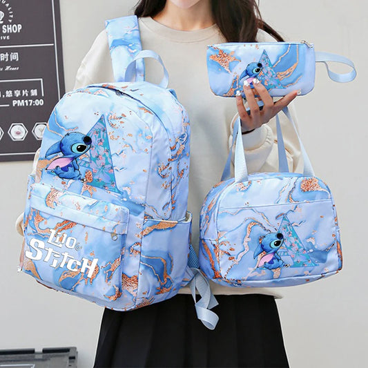 Purilite Select 3PCS Lilo & Stitch School Bag Set