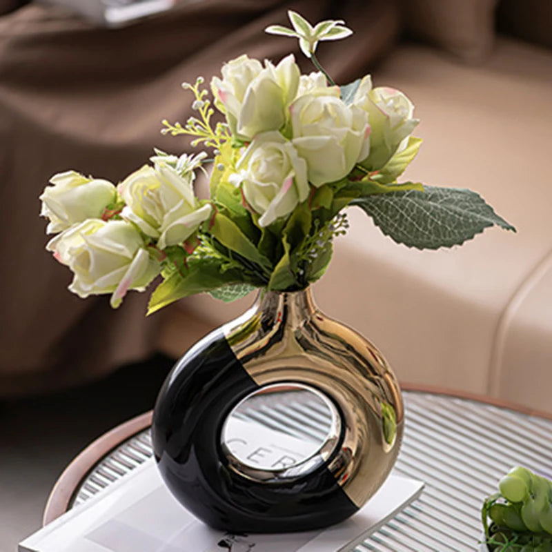 Purilite Select Luxury Nordic Ceramic Flower Vase