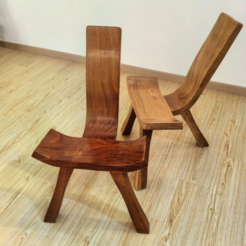 Purilite Select Wooden Ergonomic Lounge Chair with Ottoman