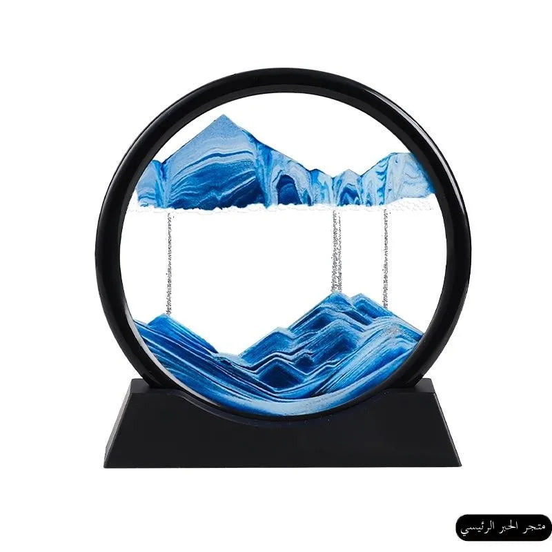 Purilite Select Creative Sandflow Art Clock