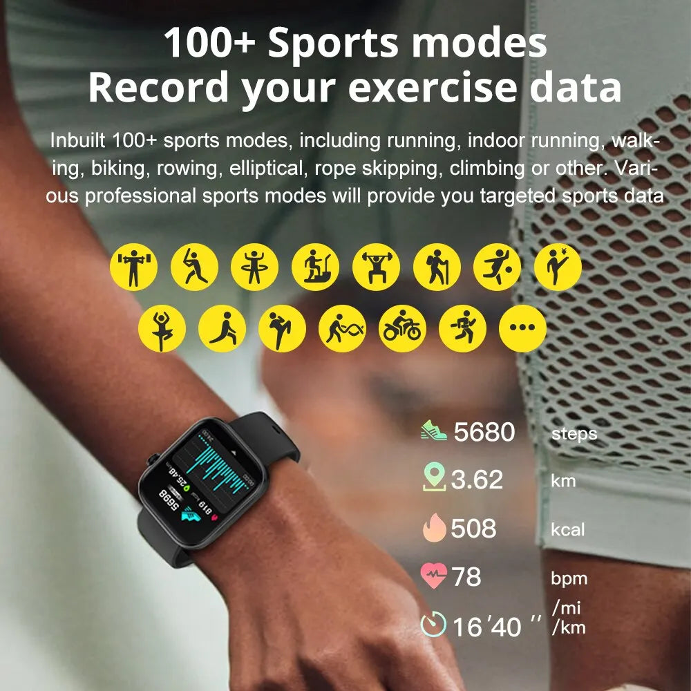 Purilite Select P71 Voice Calling Smartwatch