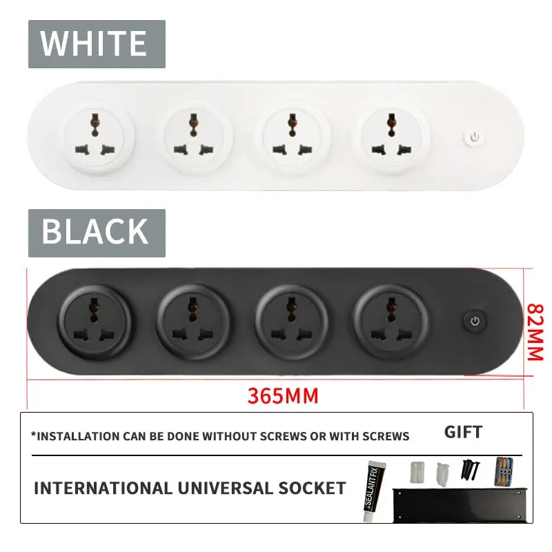 Purilite Select Wall Mounted Desktop Socket