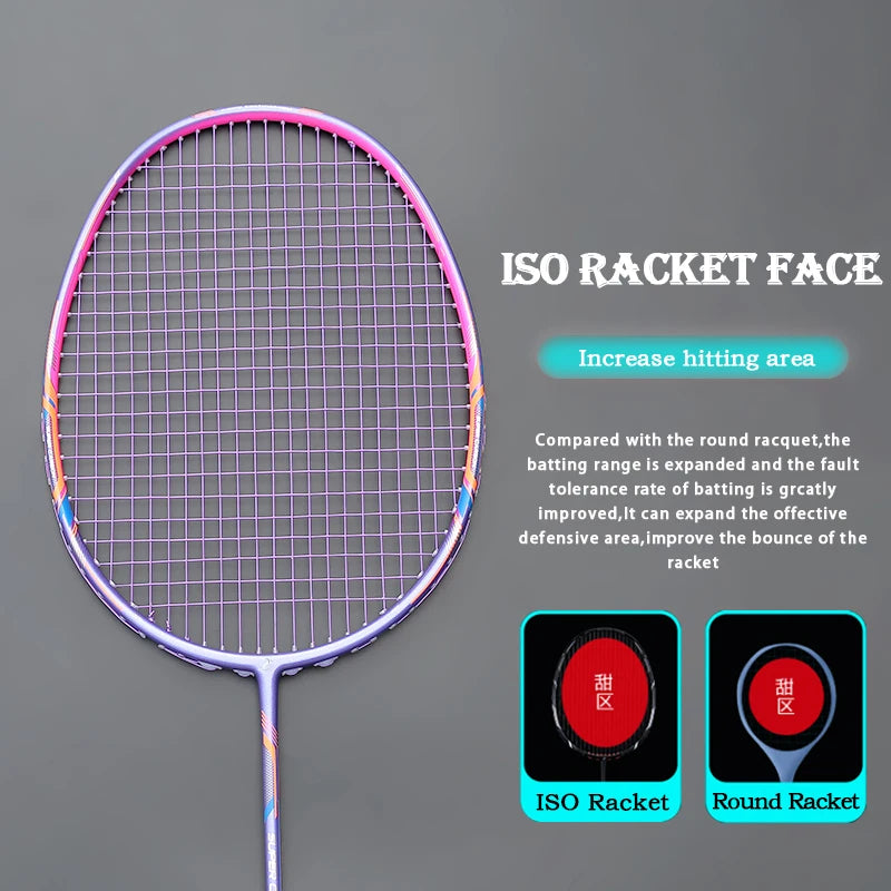 Purilite Select 10U 52G Full Carbon Fiber Badminton Racket