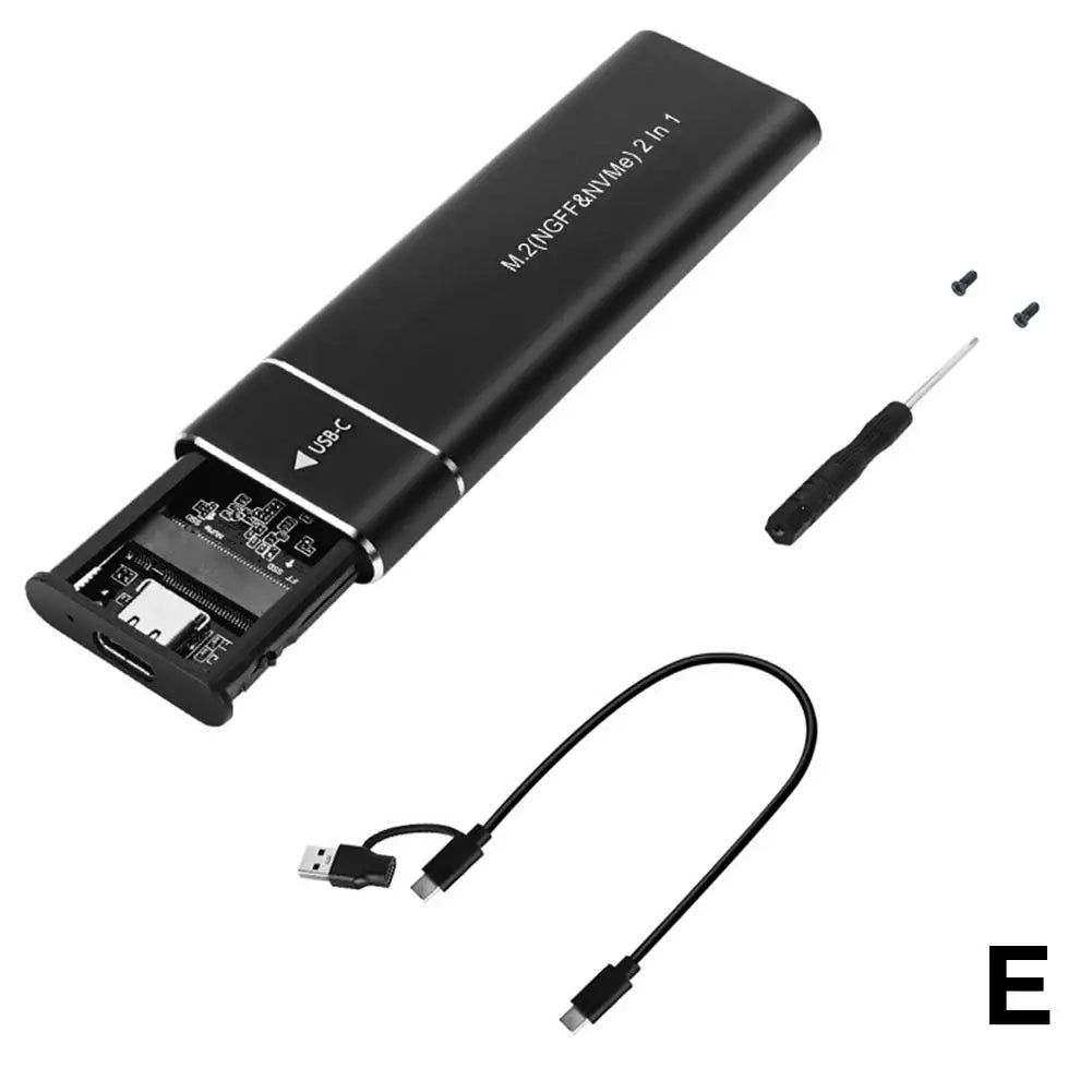 Purilite Select Dual Protocol M.2 SSD Case – M.2 NVMe & SATA Enclosure