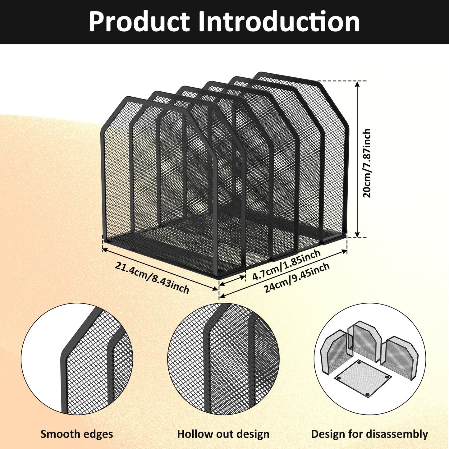 Purilite Select Metal File Rack