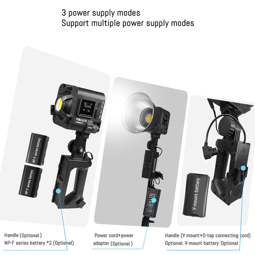 Purilite Select YNLUX100 PRO Handheld LED Video Light