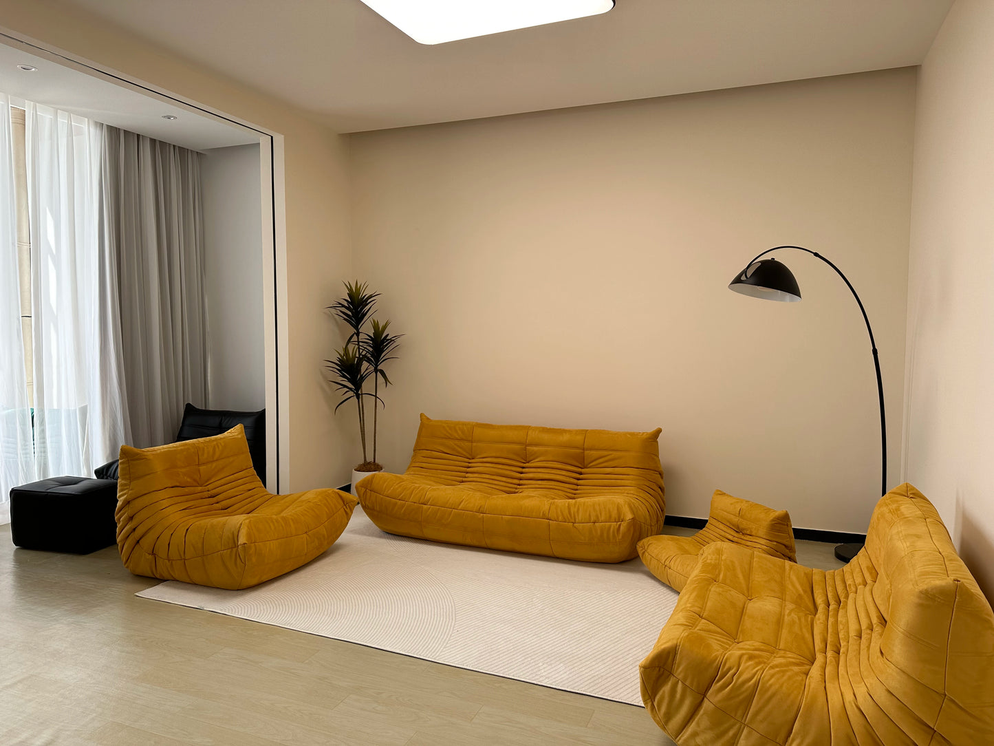 Purilite Select Caterpillar Lazy Single Sofa Chair