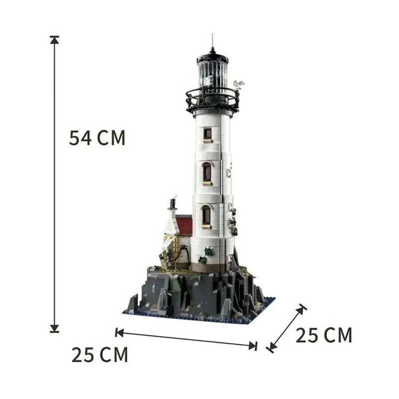 Purilite Select Electric Lighthouse 21335 MOC Model