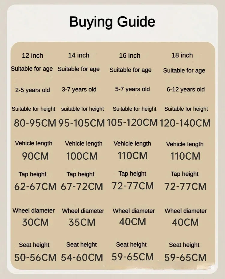 Purilite Select 18-Inch Foldable Children’s Bicycle