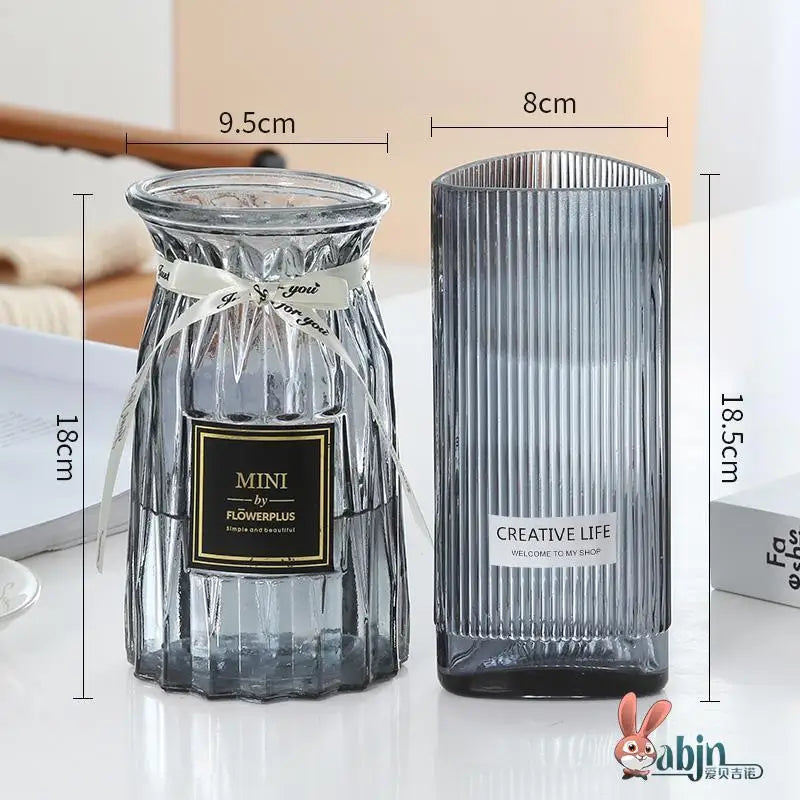 Purilite Select Thickened Non-Glass Circle Flower Vase