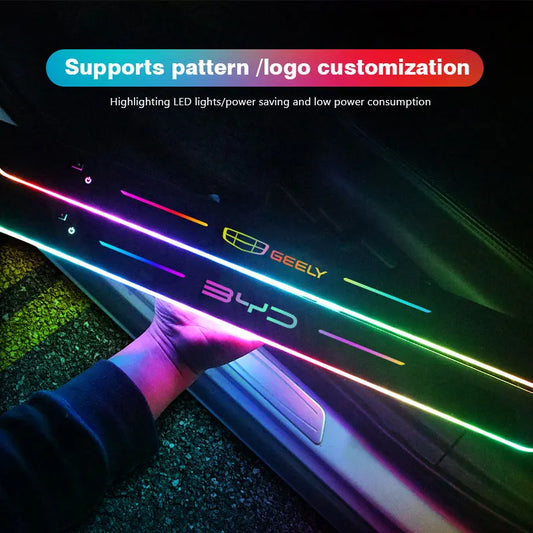 Purilite Select Customized Car Door Sill Light