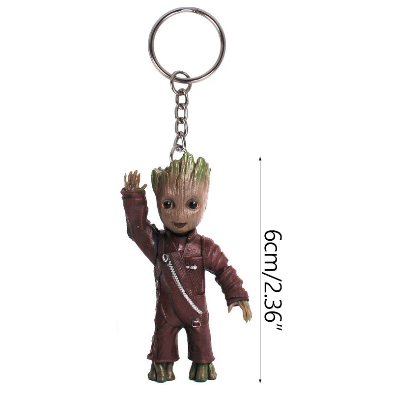 Purilite Select Groot Anime Figure Keychain