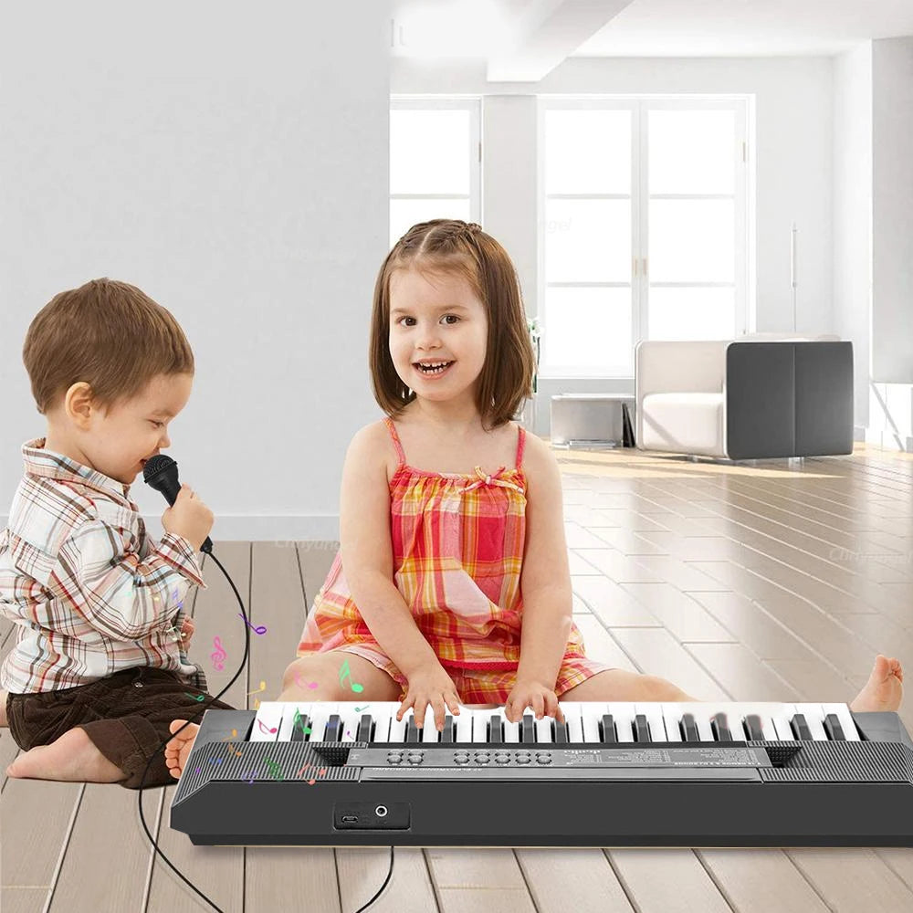 Purilite Select 37 Keys Kids Electronic Piano Organ Keyboard with Microphone