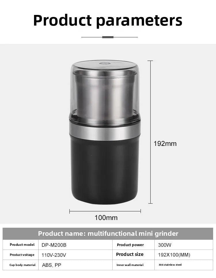 Purilite Select Dry & Wet Milling Machine | Electric Bean Grinder | Complementary Food Grinder | Wall Breaker