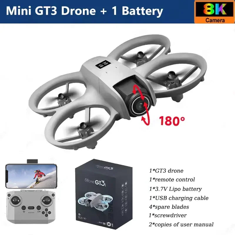 Purilite Select GT3 Drone 8K WiFi GPS