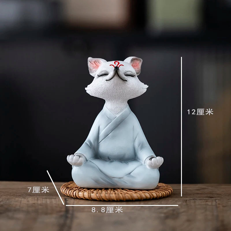 Purilite Select White Nine-Tailed Fox Figurine