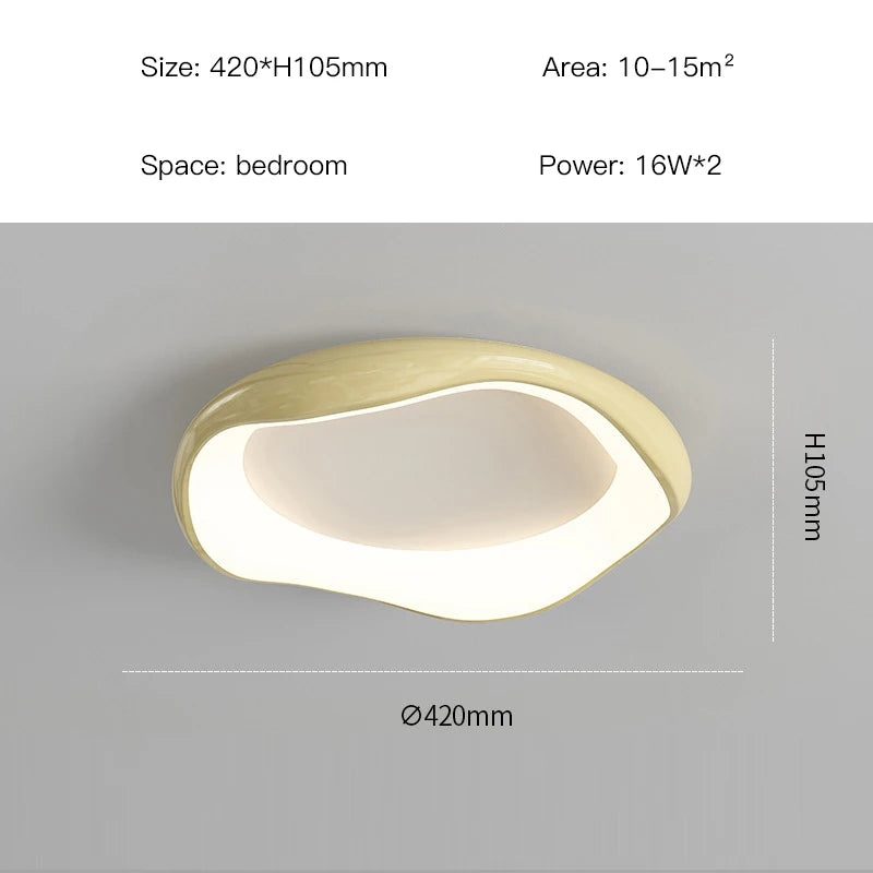 Purilite Select Minimalism Bedroom LED Chandelier