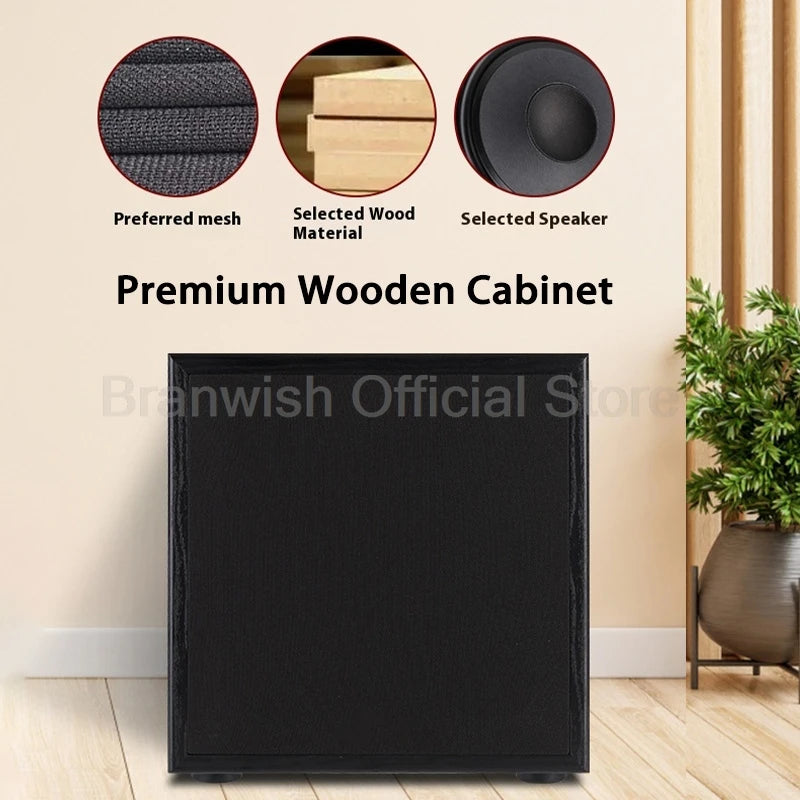 Purilite Select 200W 10-Inch Active Subwoofer Speaker