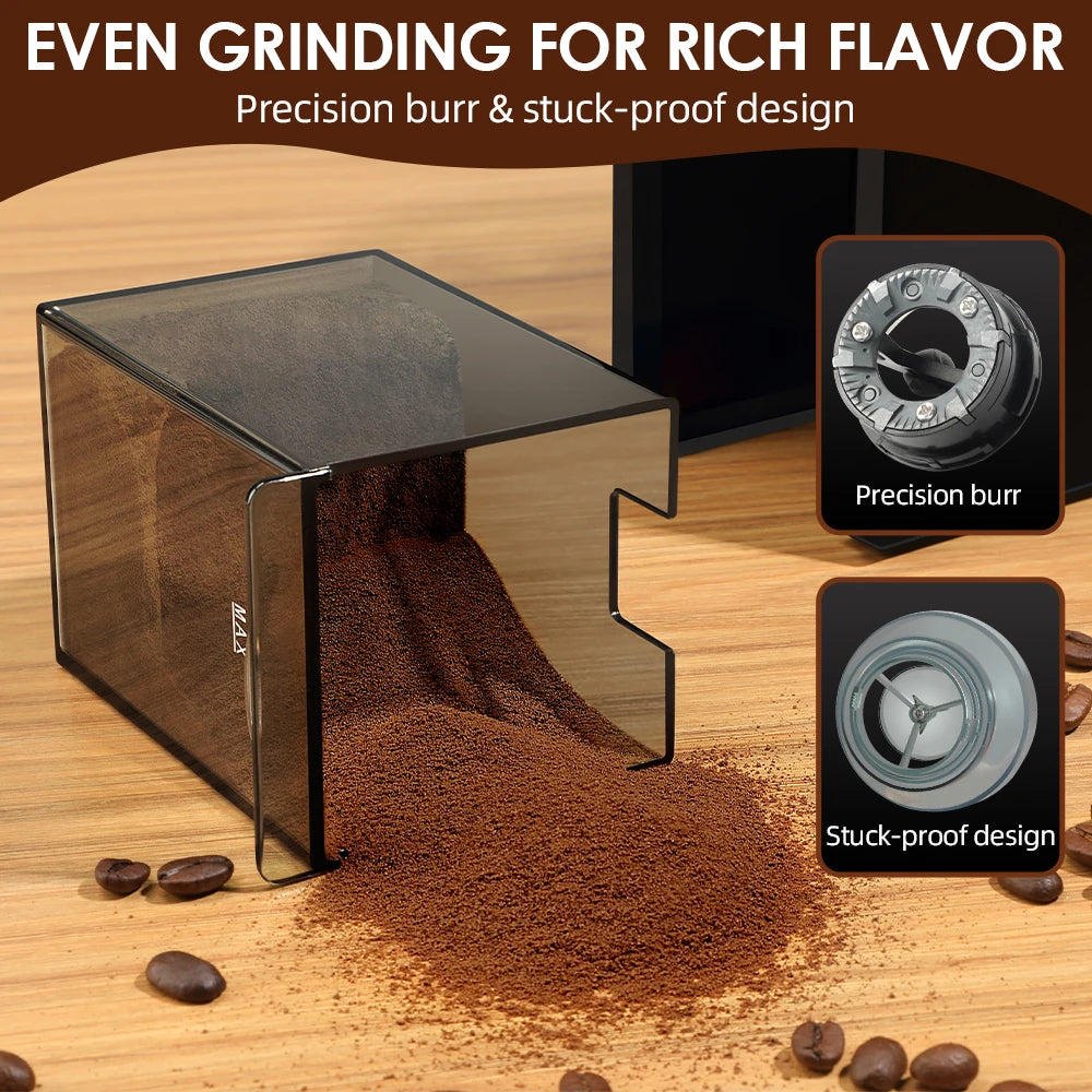 Purilite Select Compact Burr Coffee Grinder