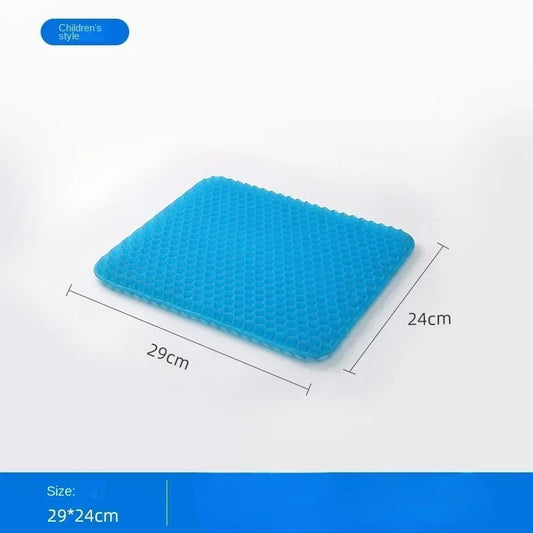 Purilite Select Gel Seat Cushion | Double Thick Egg Gel Chair Cushion | Breathable Office, Car & Wheelchair Pad | Pressure Relief Soft Seat Cushion