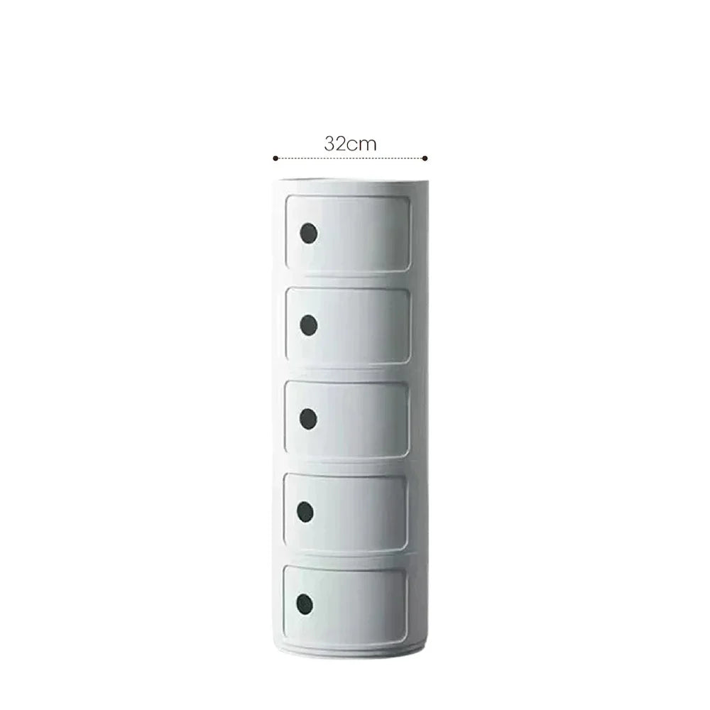 Purilite Select Nordic Net Red Bedside Cabinet
