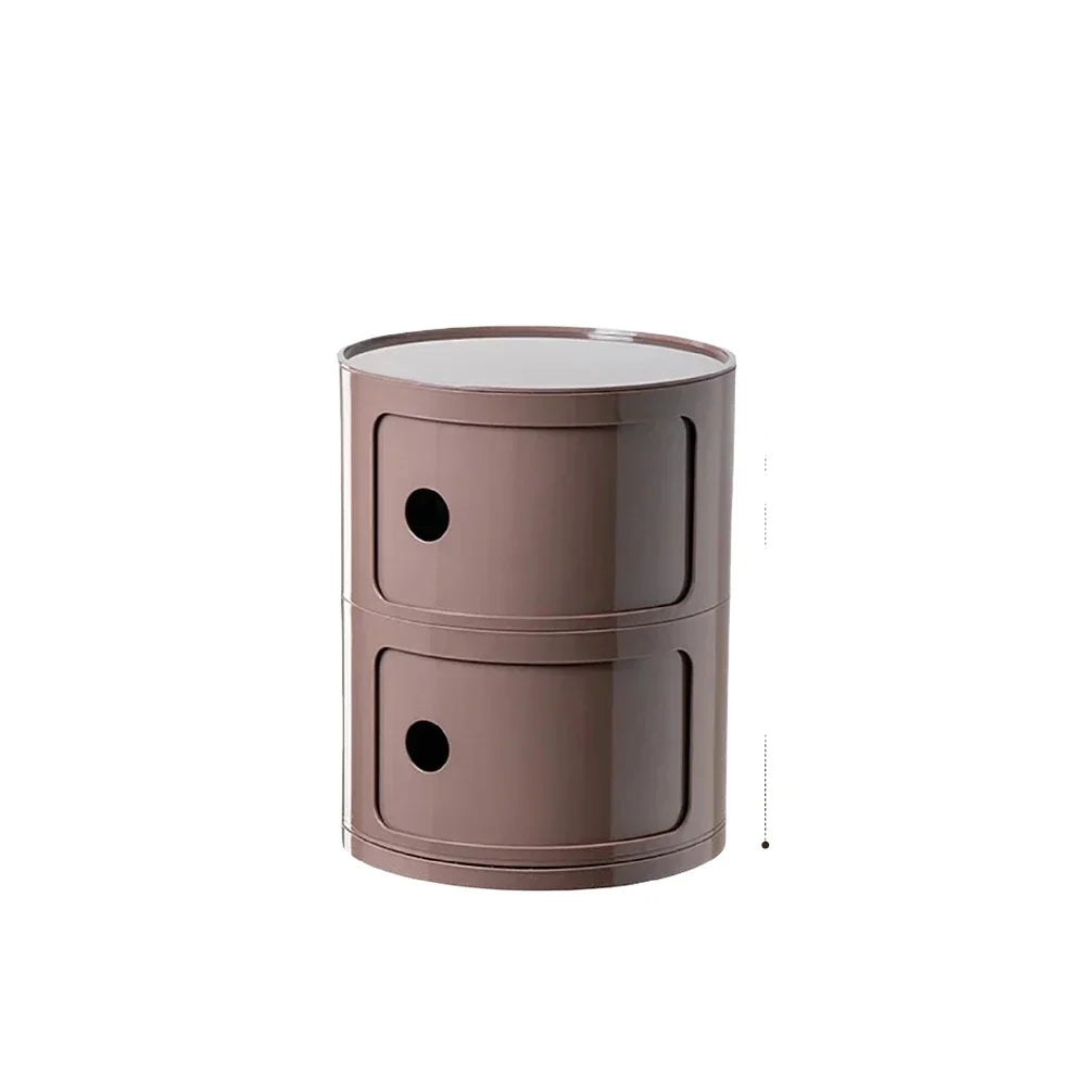 Purilite Select Nordic Net Red Bedside Cabinet