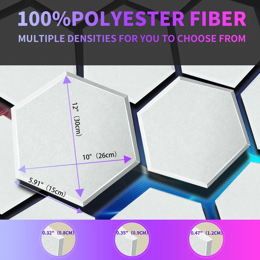 Purilite Select Acoustic Panels 6-18pc – Noise Treatment Insulation