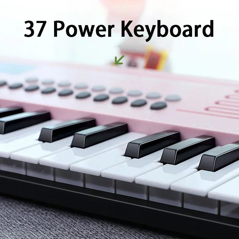 Purilite Select Portable Children's Electronic Organ 37 Keys Professional Keyboard
