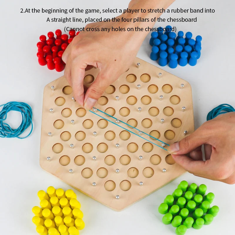 Purilite Select Kid Chain Triangle Chess Game