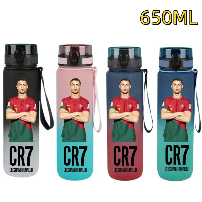 Purilite Select 650ml Cristiano Ronaldo Football Star Water Bottle